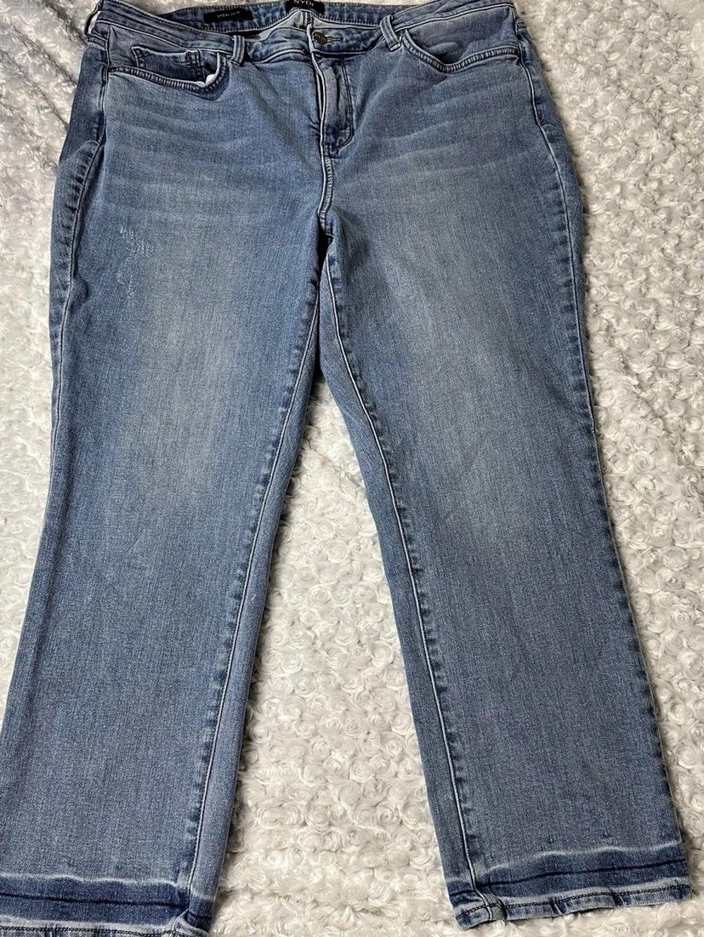 NYDJ Sheri Slim Jeans Blue Skinny Jeans Waist 16